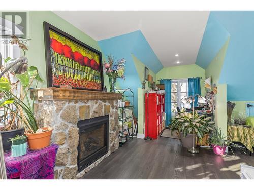 1907 Abbott Street, Kelowna, BC - Indoor Photo Showing Other Room With Fireplace