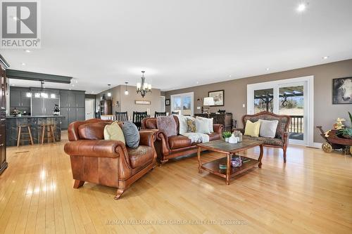 88 Highland Road, Alnwick/Haldimand, ON - Indoor Photo Showing Living Room With Fireplace