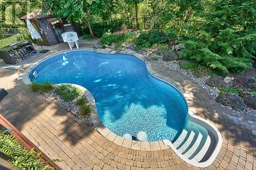 1522 Canada Crt, Oakville, ON - Outdoor With In Ground Pool With Deck Patio Veranda