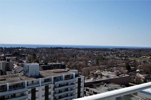 55 Speers Road|Unit #1405, Oakville, ON - Outdoor With Balcony With View