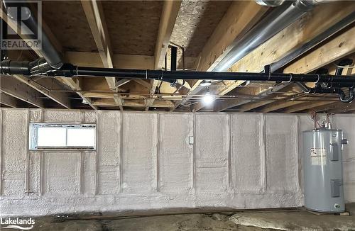 basement sprayfoamed - 192 10Th Concession, Seguin, ON - Indoor Photo Showing Basement