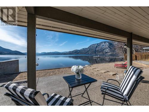 270 South Beach Drive, Penticton, BC - Outdoor With Body Of Water With Deck Patio Veranda