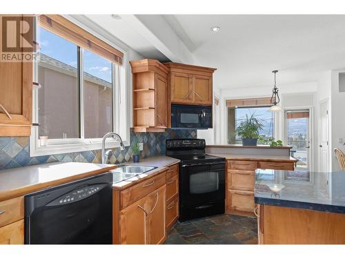 1641 Merlot Drive, West Kelowna, BC - Indoor Photo Showing Kitchen With Double Sink