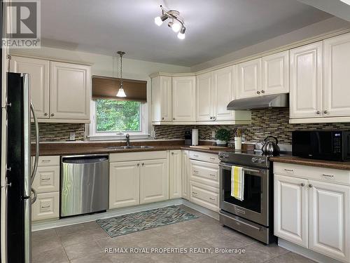 271 George Dr, Kawartha Lakes, ON - Indoor Photo Showing Kitchen With Double Sink
