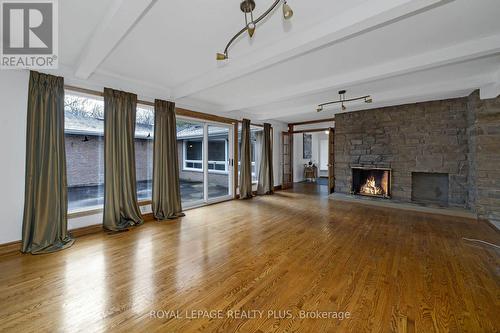 520 Sir Richards Road, Mississauga, ON - Indoor Photo Showing Other Room With Fireplace