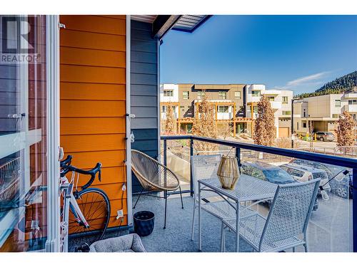 722 Valley Road Unit# 218, Kelowna, BC - Outdoor With Balcony With Exterior
