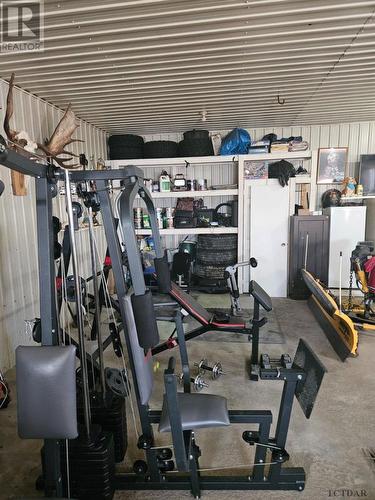93 Highway 11 E, Moonbeam, ON -  Photo Showing Gym Room