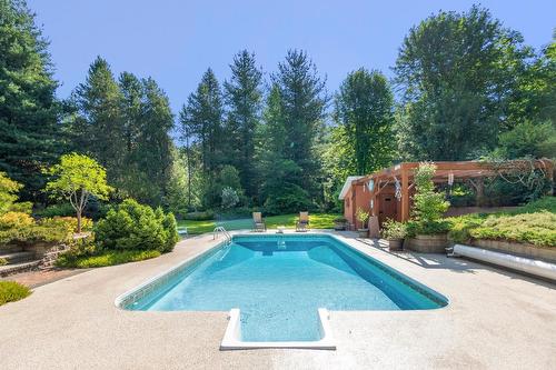 880 Waterloo Road, Castlegar, BC - Outdoor With In Ground Pool With Backyard