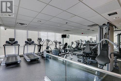 2508 - 24 Wellesley Street W, Toronto, ON - Indoor Photo Showing Gym Room