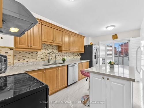 24 Mcgraw Ave, Brampton, ON - Indoor Photo Showing Kitchen With Double Sink