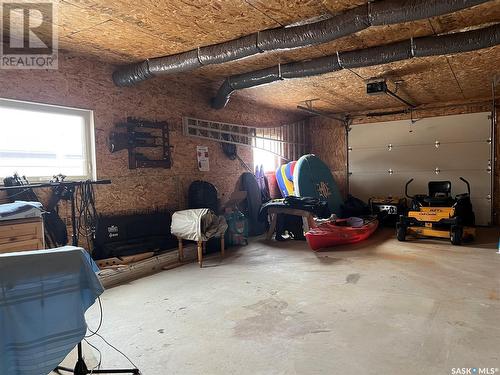 241 Moose Road, Crooked Lake, SK - Indoor Photo Showing Garage