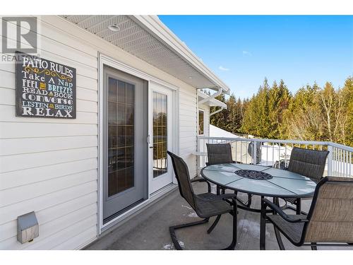 2190 Country Woods Road, Sorrento, BC - Outdoor With Deck Patio Veranda With Exterior
