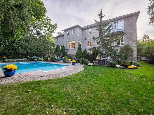 65 Charles St, Vaughan, ON - Outdoor With In Ground Pool