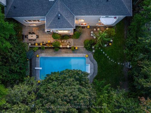 65 Charles St, Vaughan, ON - Outdoor With In Ground Pool