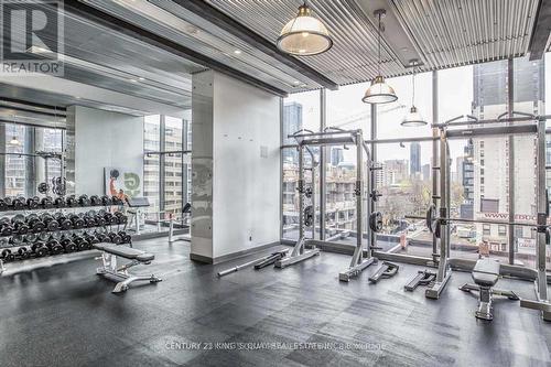 1010 - 5 St Joseph Street, Toronto, ON - Indoor Photo Showing Gym Room