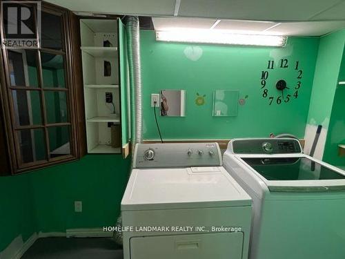 #Bsmnt -36 Ostick St, Aurora, ON - Indoor Photo Showing Laundry Room