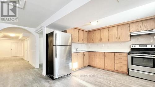 102 Navenby Crescent, Toronto, ON - Indoor Photo Showing Kitchen With Double Sink