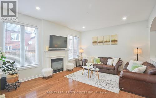 265 Scott Blvd, Milton, ON - Indoor Photo Showing Living Room With Fireplace