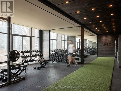1704 - 57 Spadina Avenue, Toronto, ON - Indoor Photo Showing Gym Room