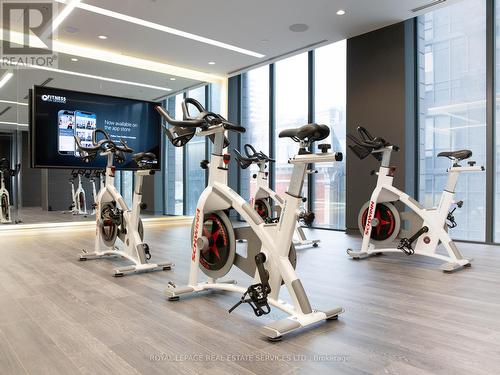 #3001 -25 Selby St, Toronto, ON - Indoor Photo Showing Gym Room