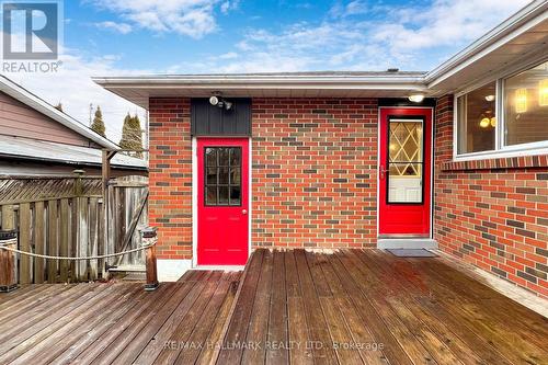 764 Hillcrest Rd, Pickering, ON - Outdoor With Deck Patio Veranda With Exterior