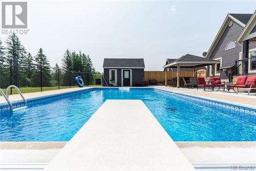 1827 Rte 870, Springfield, NB - Outdoor With In Ground Pool With Backyard