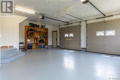 1827 Rte 870, Springfield, NB - Indoor Photo Showing Garage
