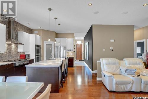 3521 Green Marsh Crescent, Regina, SK - Indoor Photo Showing Kitchen With Upgraded Kitchen