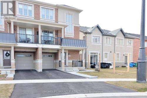 90 Hashmi Pl, Brampton, ON - Outdoor With Balcony With Facade