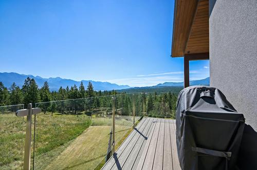 2619 Brewer Ridge Rise, Invermere, BC - Outdoor With Deck Patio Veranda With View