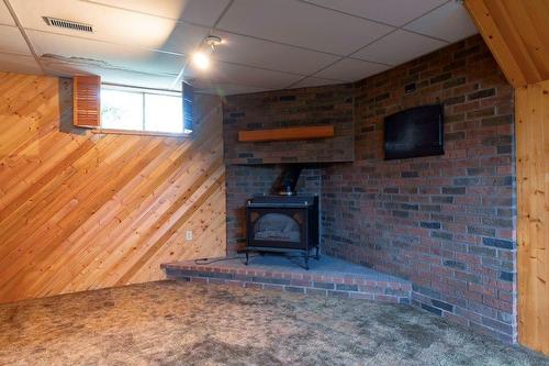 Basement 3 - 556 Fifty Road, Stoney Creek, ON - Indoor With Fireplace