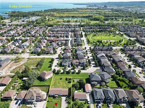 Drone East - 556 Fifty Road, Stoney Creek, ON - Outdoor With Body Of Water With View