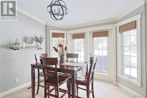 800 Douglas Avenue, Fredericton, NB - Indoor Photo Showing Dining Room