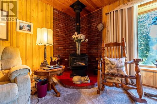 75 Holmes Street, Spring Bay, Manitoulin Island, ON - Indoor With Fireplace