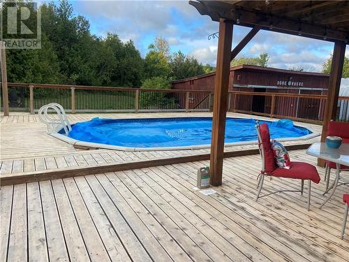 1947 Highway 540, Little Current, ON - Outdoor With Above Ground Pool