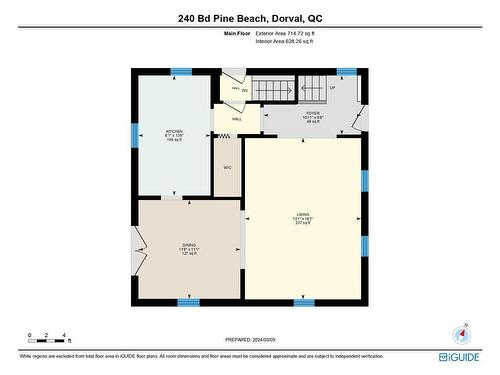 Drawing (sketch) - 240Z Boul. Pine Beach, Dorval, QC 