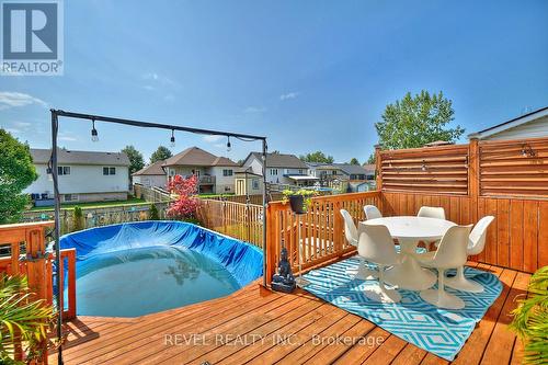 849 Concession Rd, Fort Erie, ON - Outdoor With Above Ground Pool With Deck Patio Veranda