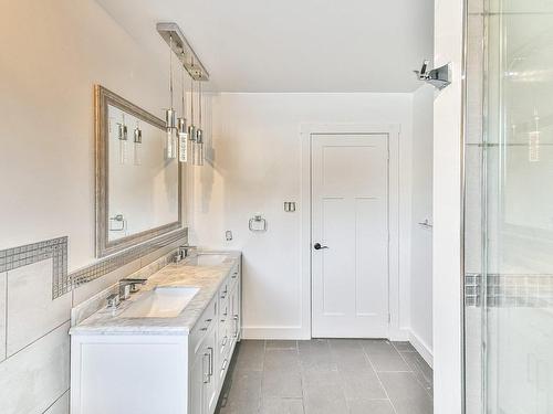 Bathroom - 160 Rue De L'Avenir, Mont-Blanc, QC - Indoor Photo Showing Laundry Room