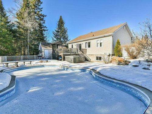 Pool - 160 Rue De L'Avenir, Mont-Blanc, QC - Outdoor With In Ground Pool