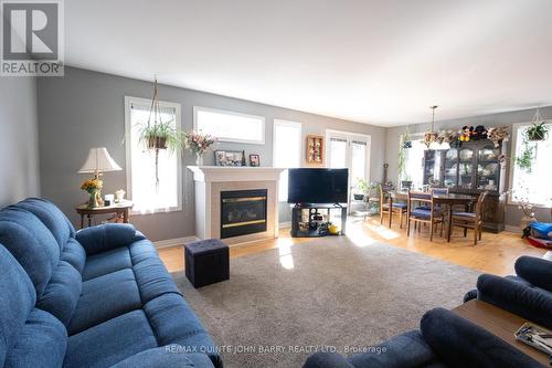 120 Mills Road, Brighton, ON - Indoor Photo Showing Living Room With Fireplace