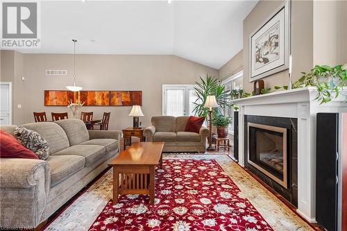 87 Butlers Drive N, Fort Erie, ON - Indoor Photo Showing Living Room With Fireplace