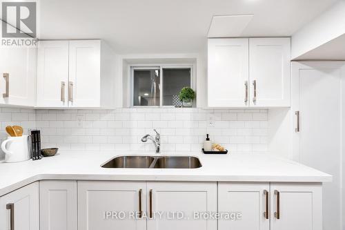55 Northridge Avenue, Toronto, ON - Indoor Photo Showing Kitchen With Double Sink