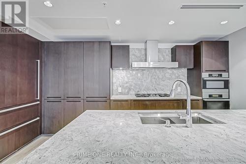 2808 - 180 University Avenue, Toronto, ON - Indoor Photo Showing Kitchen With Double Sink With Upgraded Kitchen