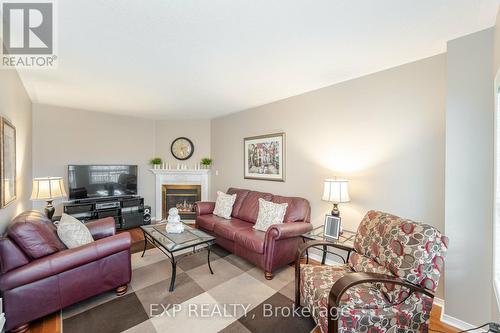 138 Moffatt Avenue, Brampton, ON - Indoor Photo Showing Living Room With Fireplace