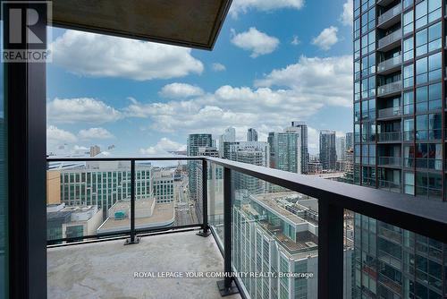 #2805 -115 Blue Jays Way, Toronto, ON - Outdoor With Balcony
