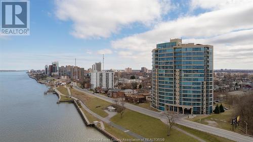 1225 Riverside Drive West Unit# 307, Windsor, ON - Outdoor With Body Of Water With View