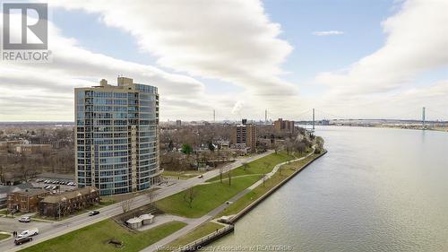 1225 Riverside Drive West Unit# 307, Windsor, ON - Outdoor With Body Of Water With View