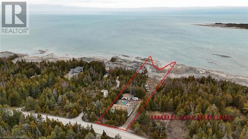 1034 Dorcas Bay Road, Tobermory, ON - Outdoor With Body Of Water With View