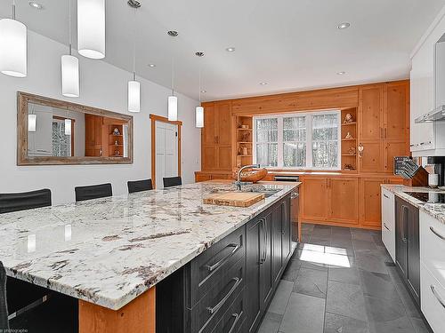 Kitchen - 238 Côte St-Nicholas, Saint-Colomban, QC - Indoor Photo Showing Kitchen With Upgraded Kitchen