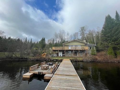 Photo aÃ©rienne - 3784 Ch. Des Plaines, La Conception, QC - Outdoor With Body Of Water With View